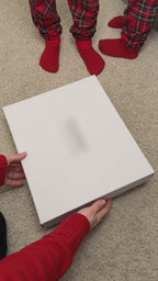 Snowfall Star demo – lights off and the ceiling fills with snow